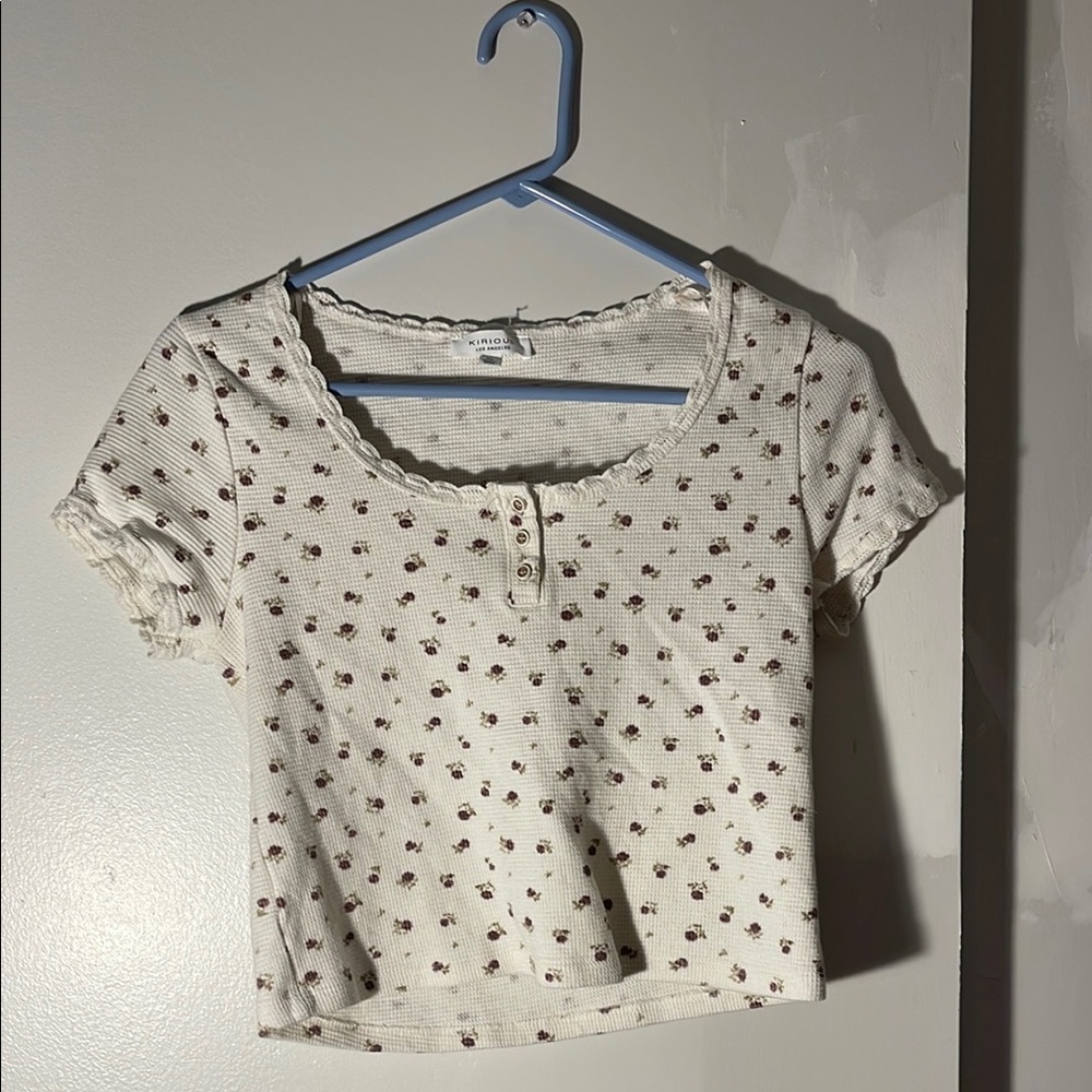 Woman’s Floral Top